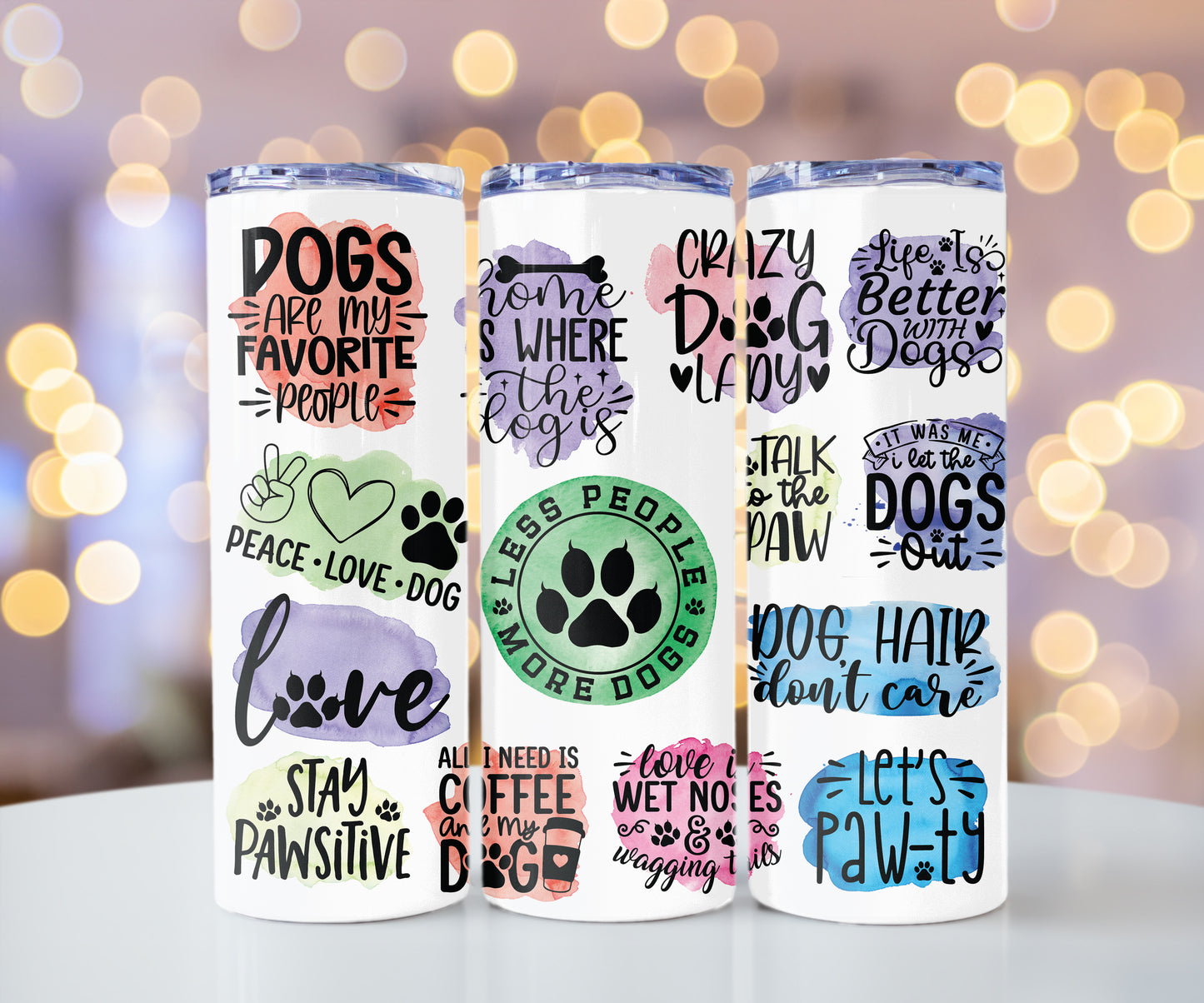 Chien Maman 20 oz Skinny Gobelet