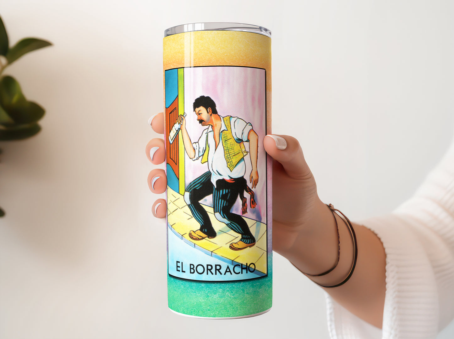 Loteria Mexican Card Game EL BORRACHO The Drunk Guy