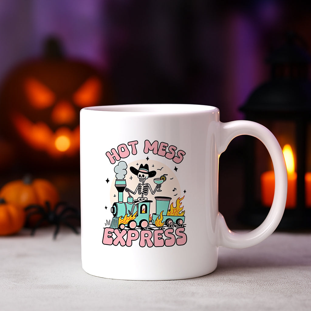 Hot Mess Express 11 oz Ceramic Coffee Mug Tea Cup