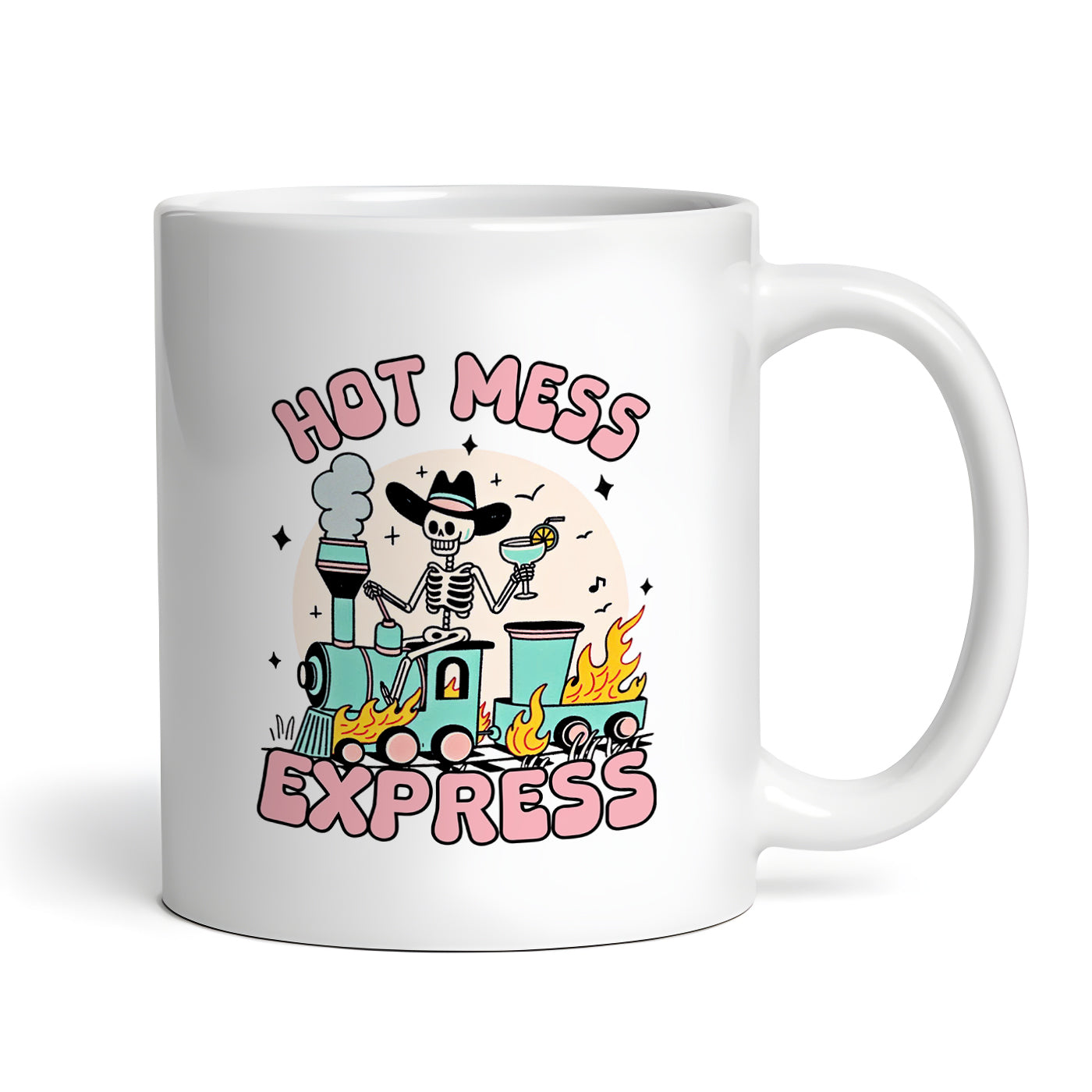 Hot Mess Express 11 oz Ceramic Coffee Mug Tea Cup