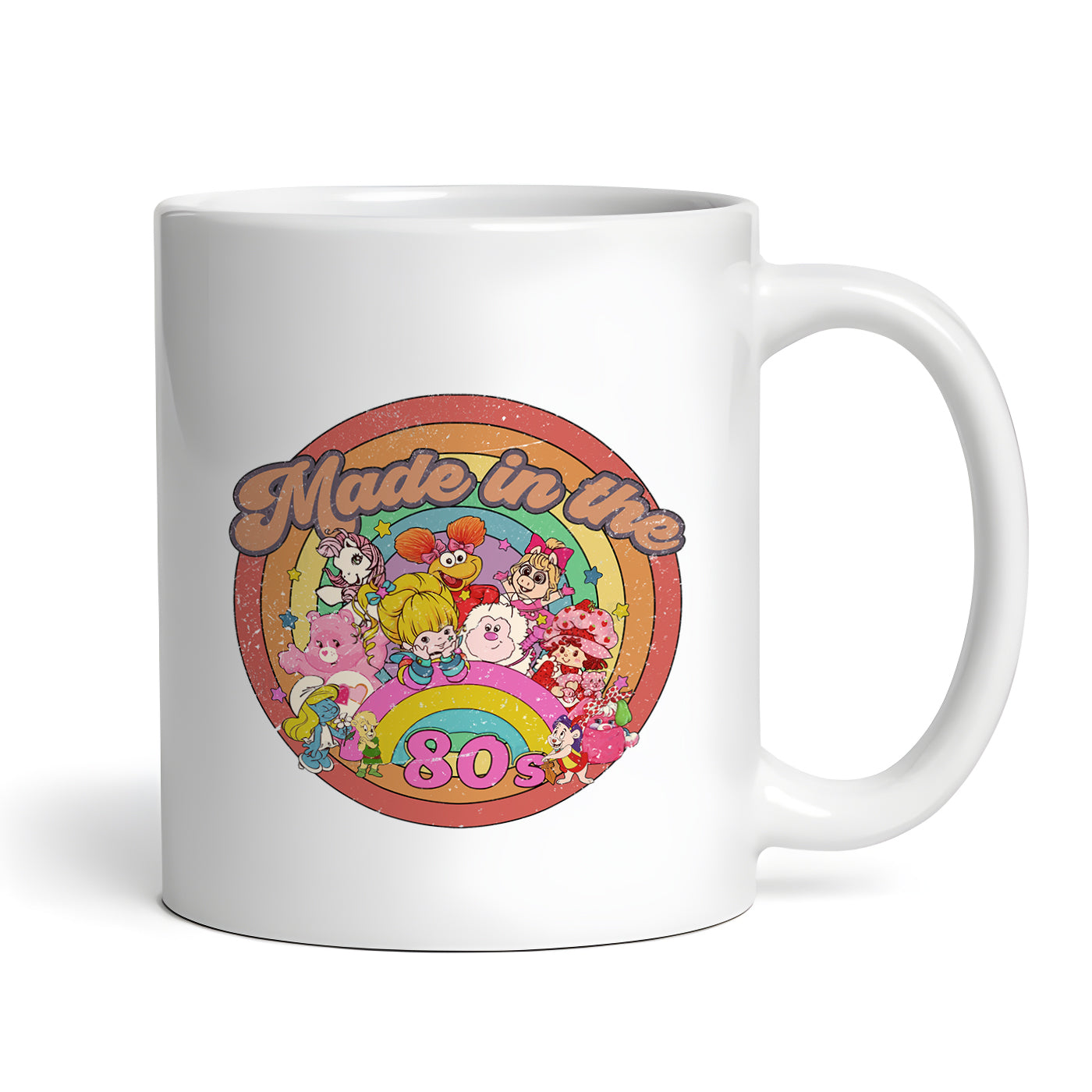 Made In The 80's Retro Cartoons 80s Baby 1980's Kid 11oz Ceramic Mug