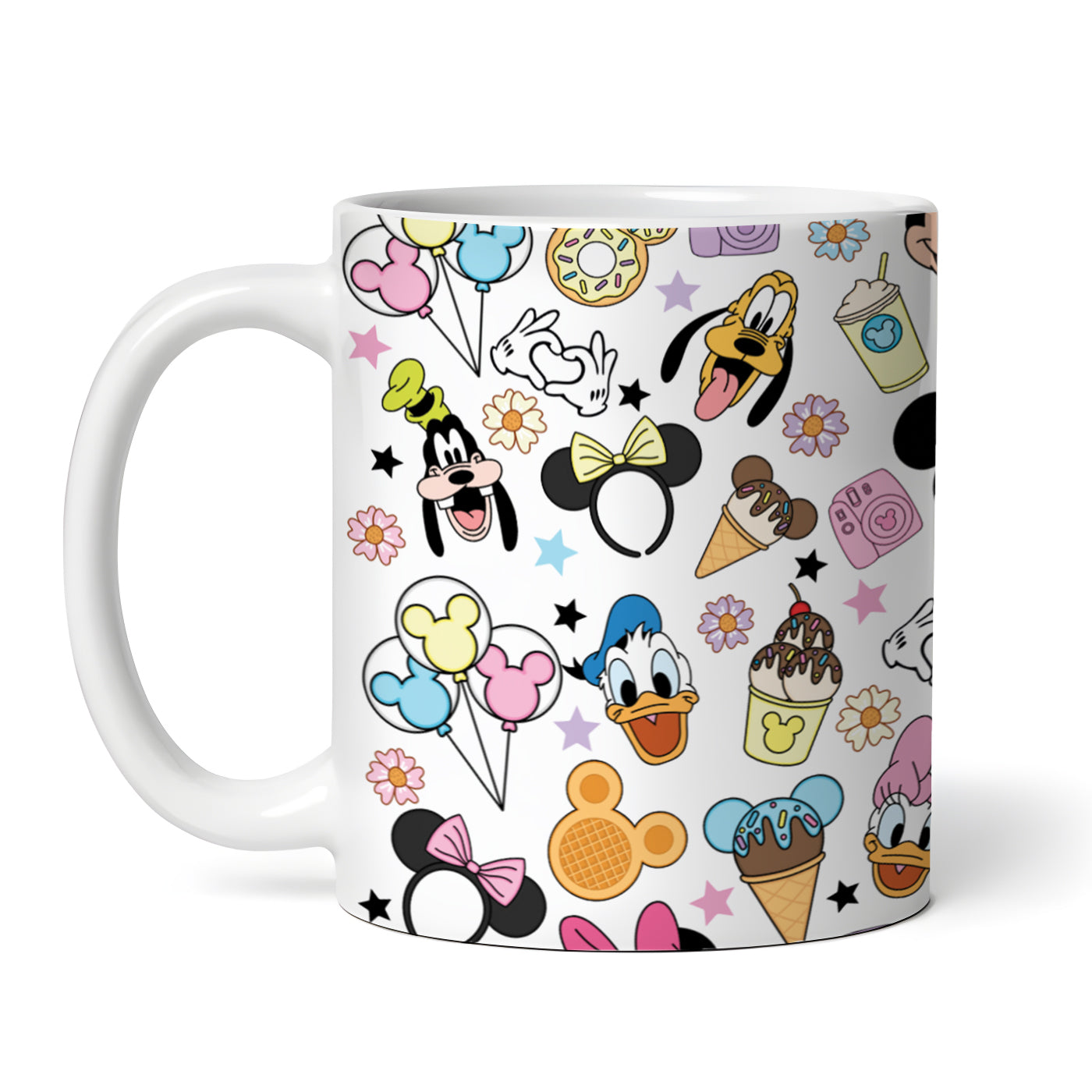 Cartoon Magical Snacks The Happiest Place On Earth 11oz Ceramic Mug