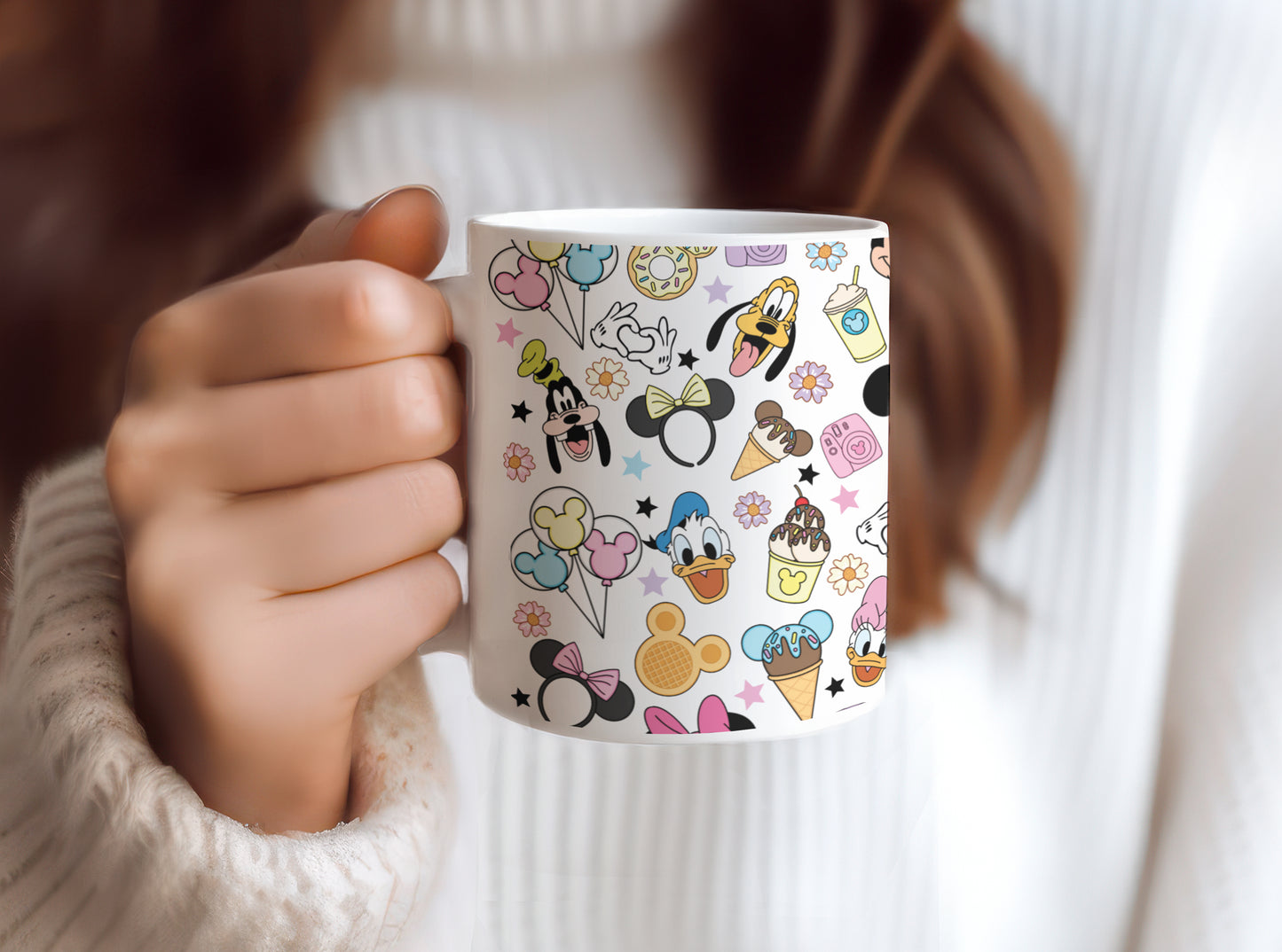 Cartoon Magical Snacks The Happiest Place On Earth 11oz Ceramic Mug