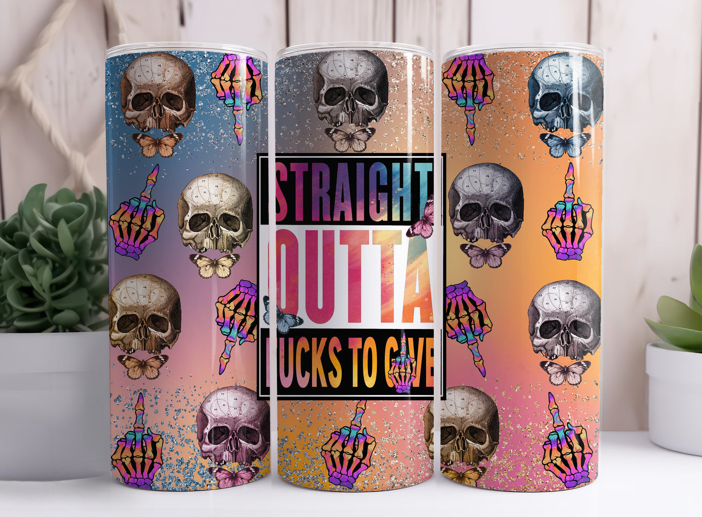 Straight Outta F*cks To Give Skulls and Moths