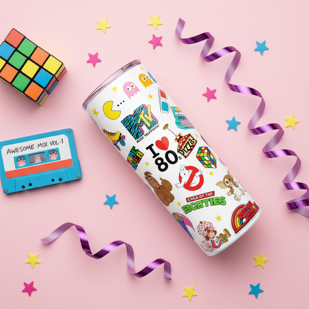 80s Tumbler Gift Creative