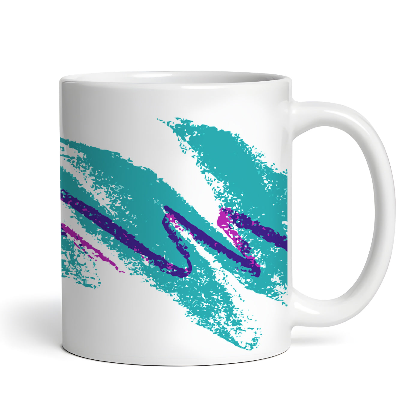 90's Paper Cup, Novelty Cup, 1990's Kid, Food Court Cup 11 oz Coffee Mug Teacup