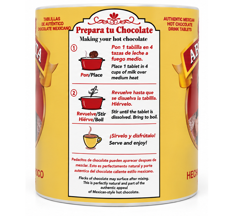 Abuelita Mexican Hot Chocolate 11 oz Coffee Mug, Funny Latina Gift