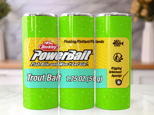 Powerbait Replica Trout Chartreuse Fishing Bait