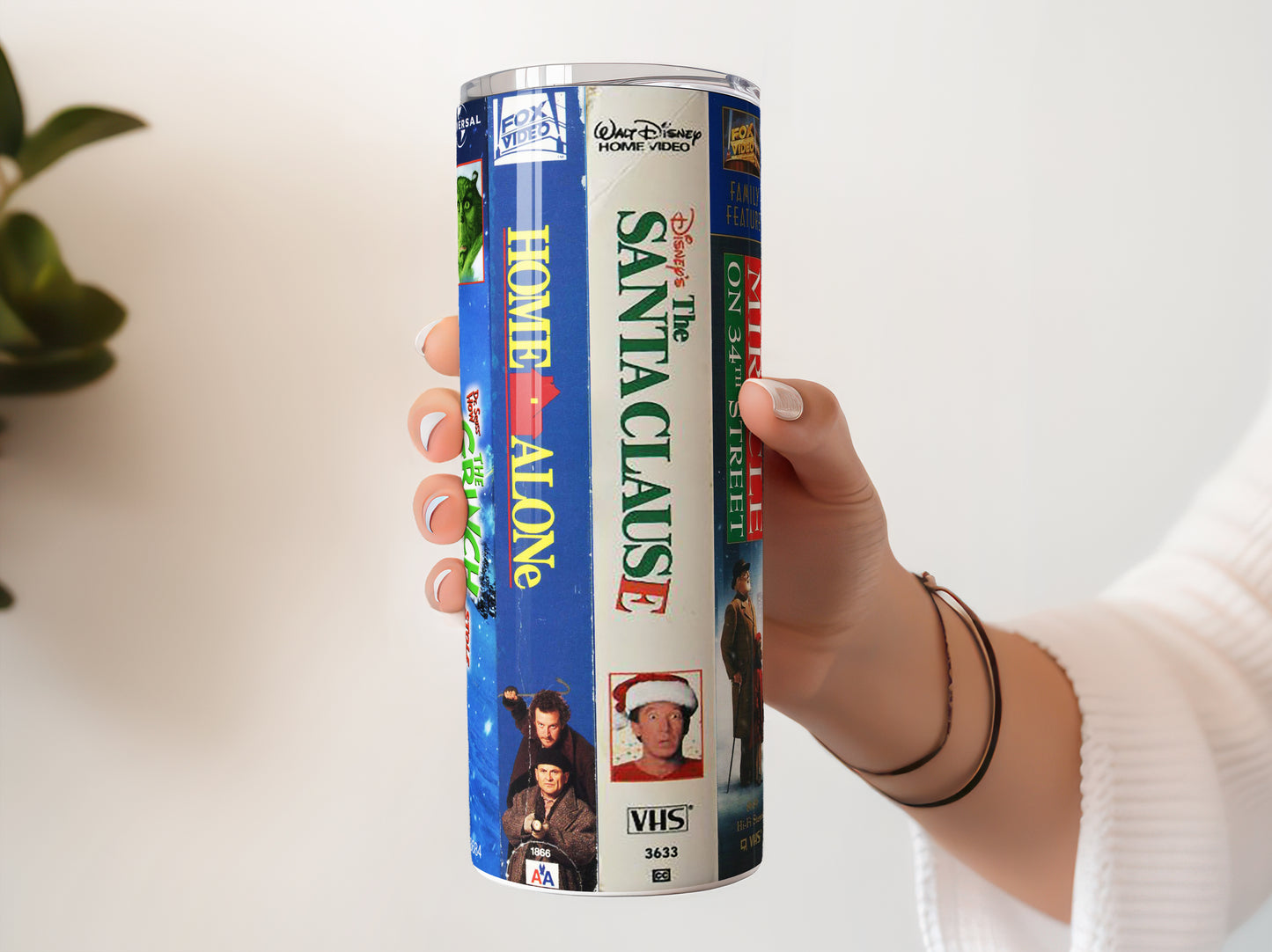 Christmas Xmas Movies Vertical VHS Video Tapes