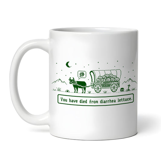 Don't Eat the Lettuce 11 oz Coffee Mug Teacup