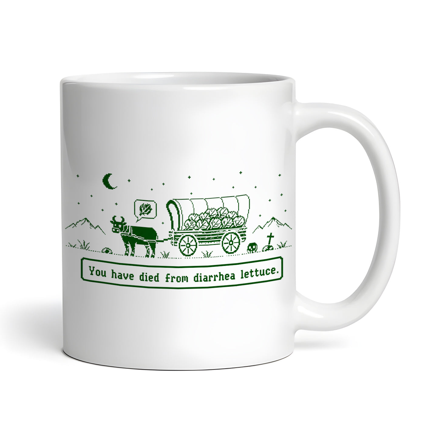 Don't Eat the Lettuce 11 oz Coffee Mug Teacup