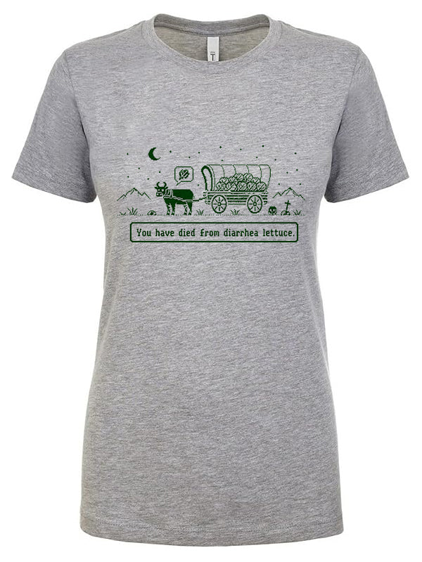 Don't Eat the Lettuce Women's Cotton Poly Blend T-Shirt S-XL