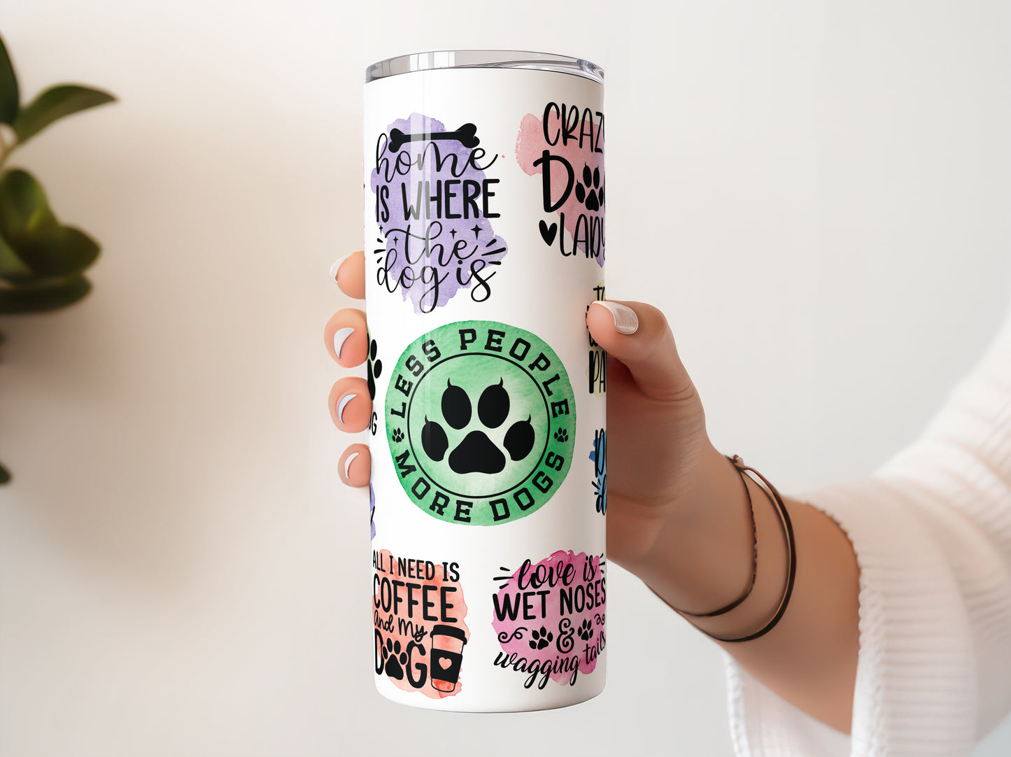 Chien Maman 20 oz Skinny Gobelet