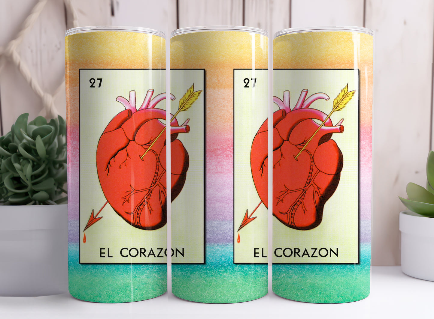 Loteria Mexican Card Game EL CORAZON The Heart