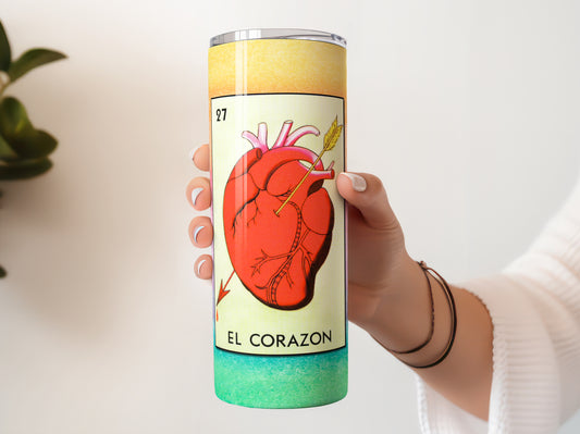 Loteria Mexican Card Game EL CORAZON The Heart