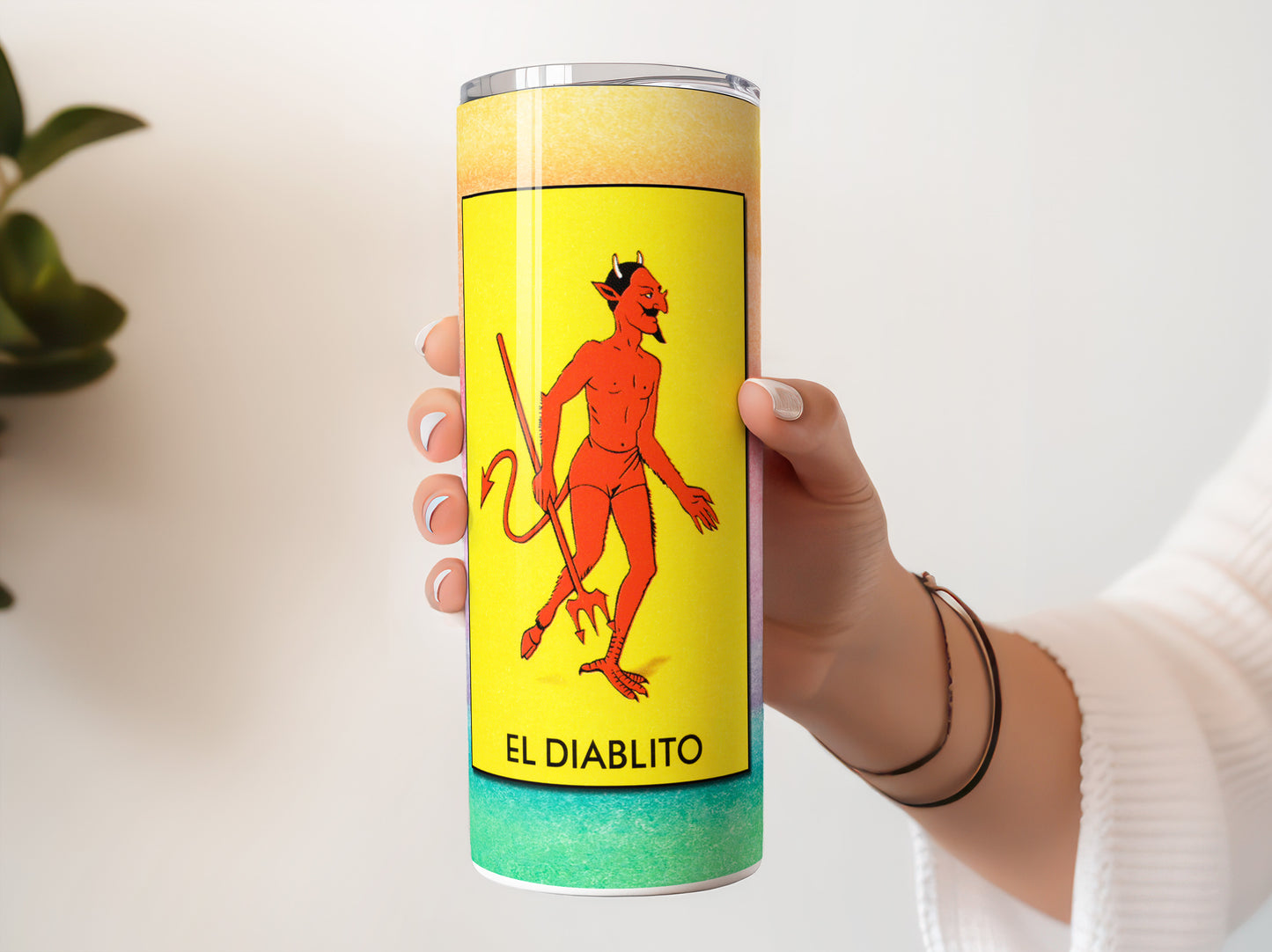 Loteria Mexican Lottery Game EL DIABLITO The Devil