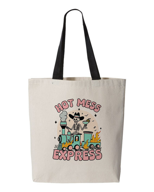 Hot Mess Express, Canvas Tote Bag
