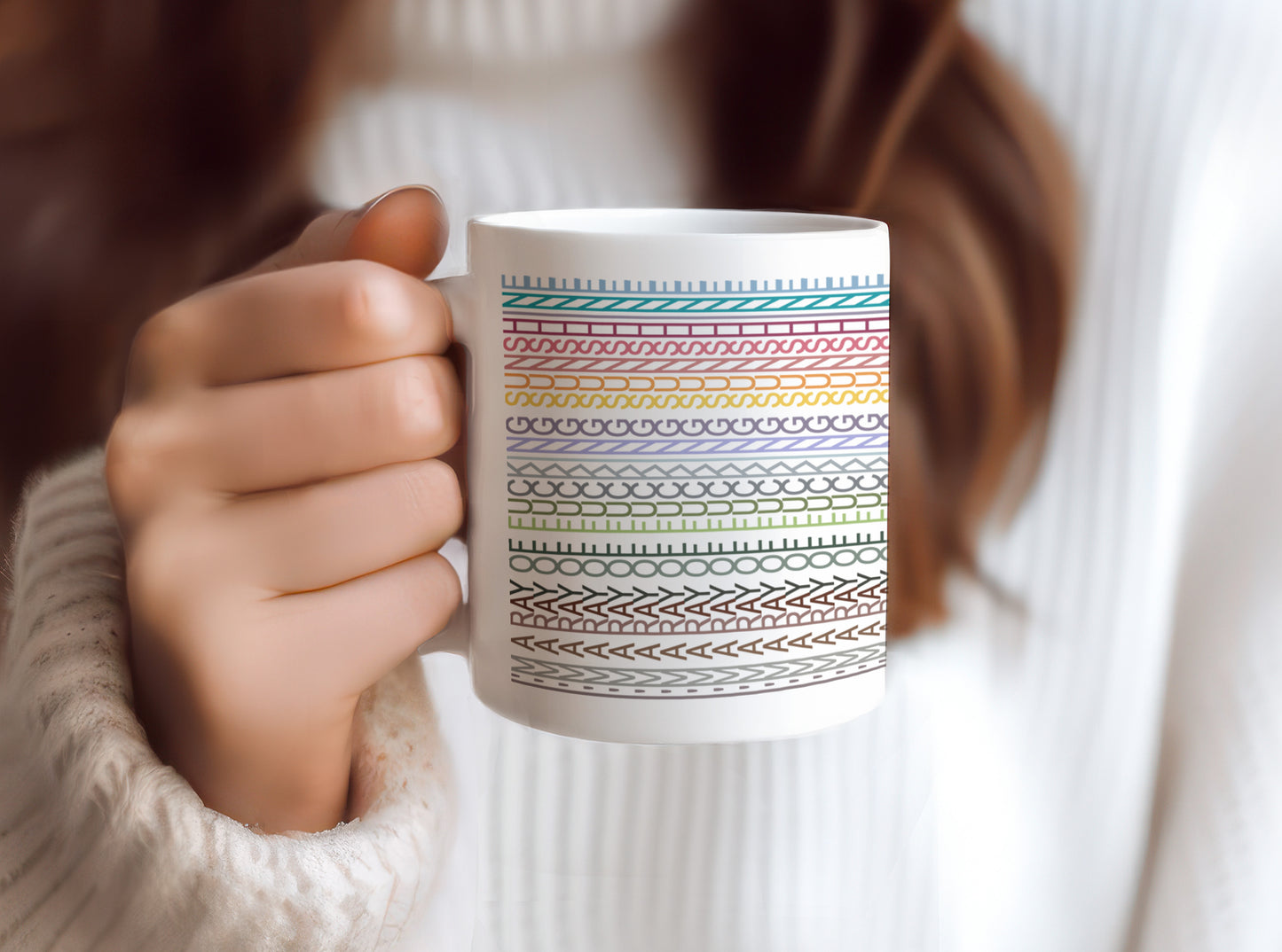 I'm a ray of f*cking sunshine, Funny Office Coffee Mug, Novelty Tea Cup, Hidden Swear Words, 11 oz Ceramic