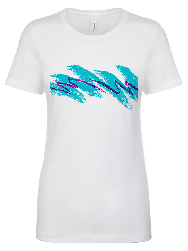 Jazz Cup Women's T-Shirt, Retro 90s Solo Cup Squiggle Graphic Tee, Nostalgia Gift, Cotton Poly Blend S-XL
