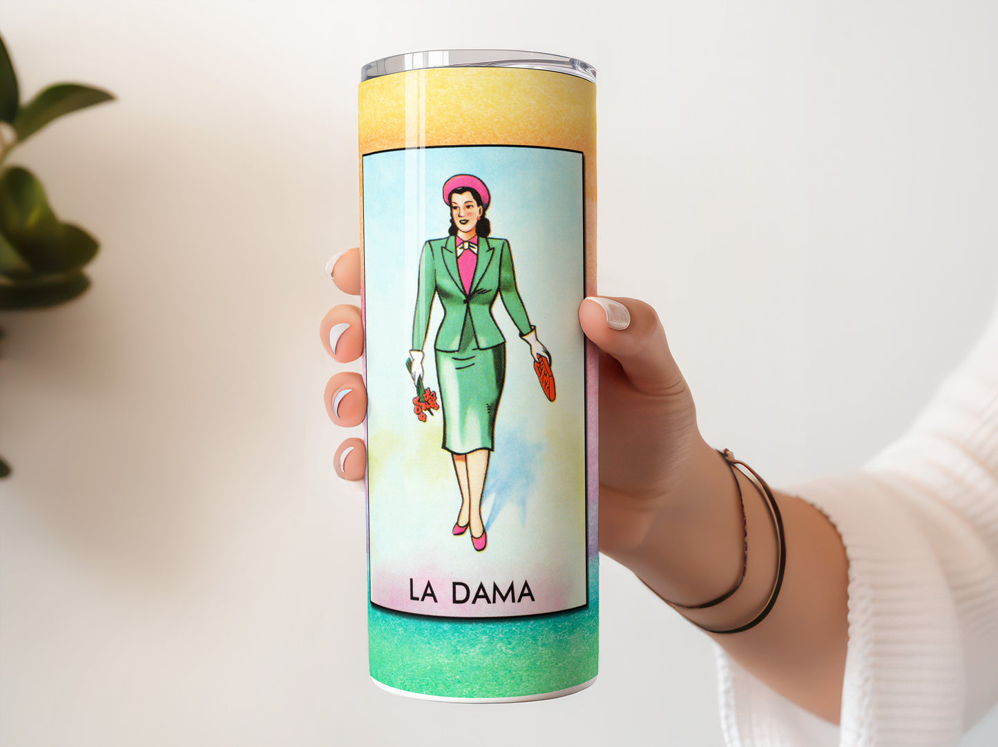 Loteria Mexican Lottery Game LA DAMA The Lady