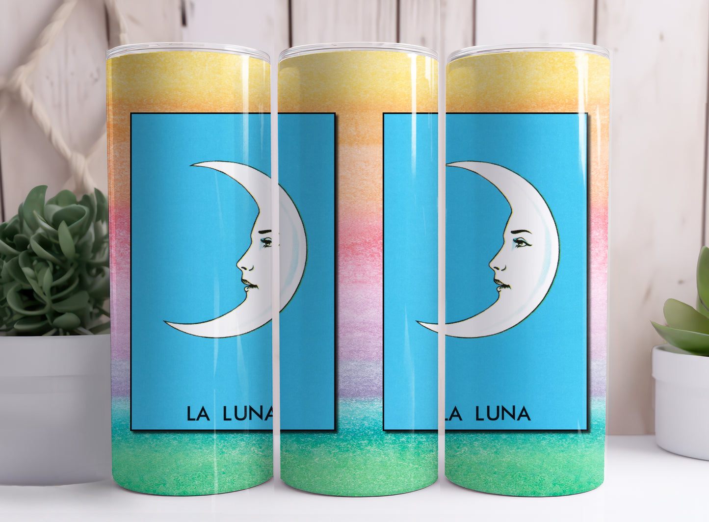 Loteria Mexican Lottery LA LUNA The Moon