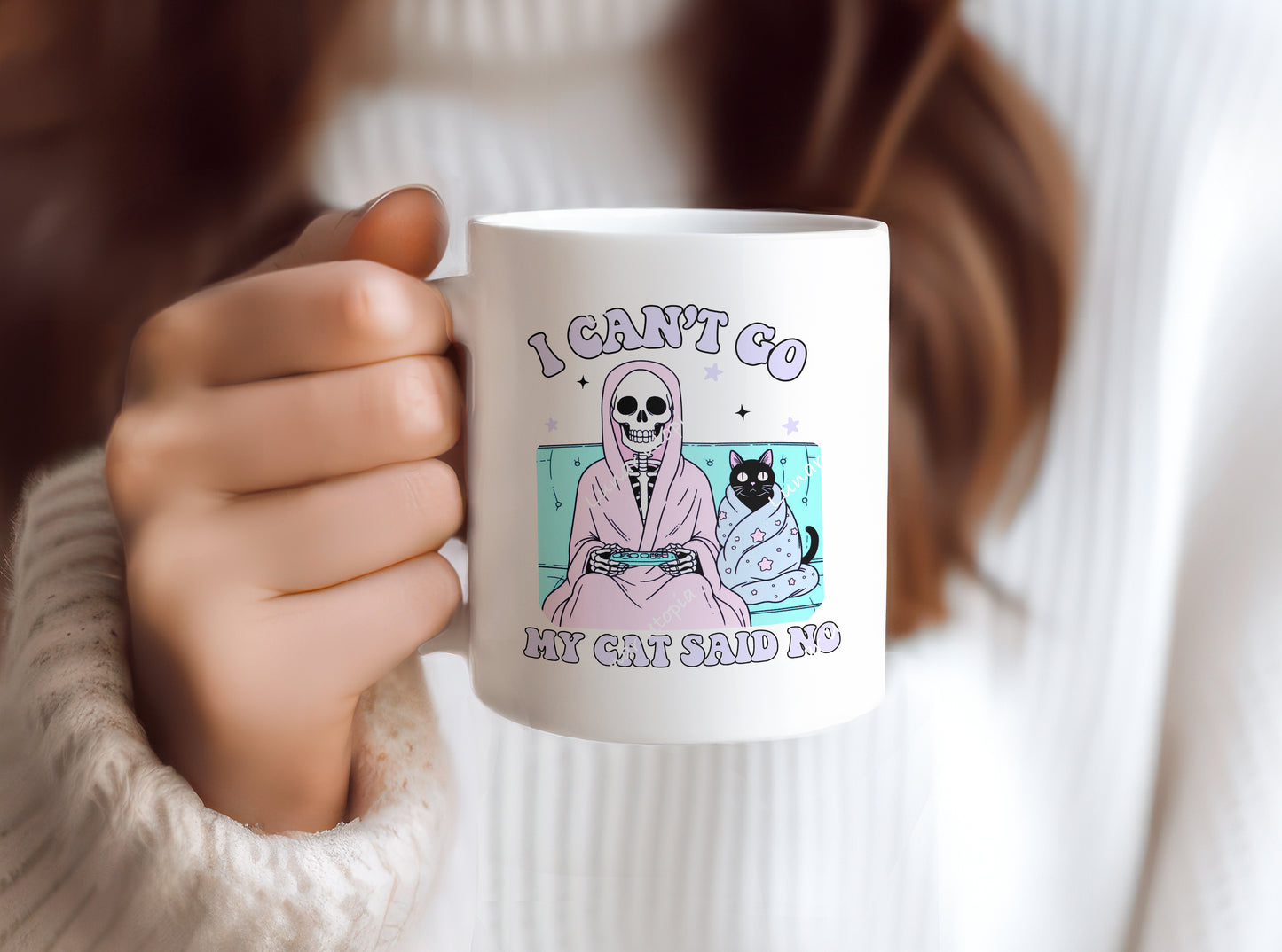 My Cat Said No 11 oz Ceramic Coffee Mug Tea Cup