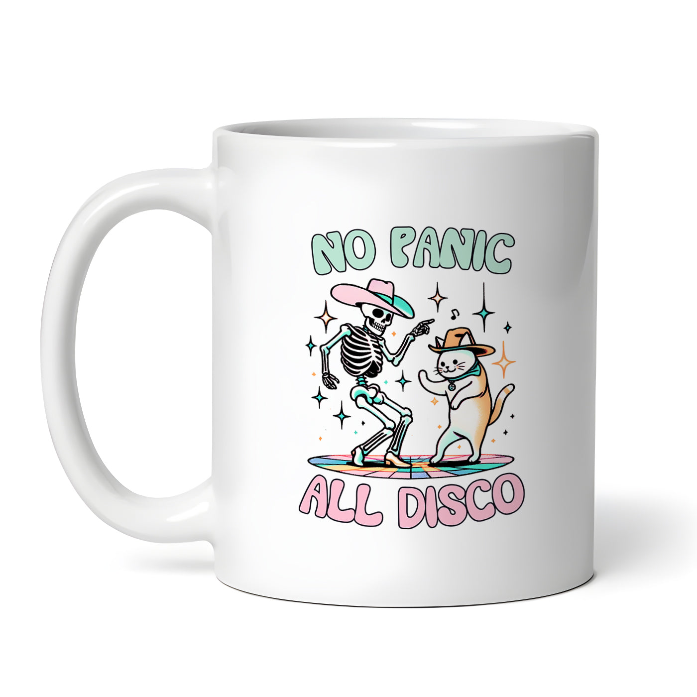 No Panic All Disco 11 oz Ceramic Coffee Mug Tea Cup