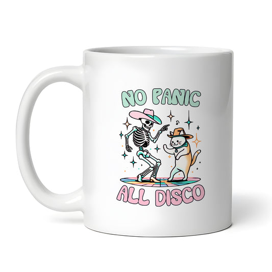 No Panic All Disco 11 oz Ceramic Coffee Mug Tea Cup