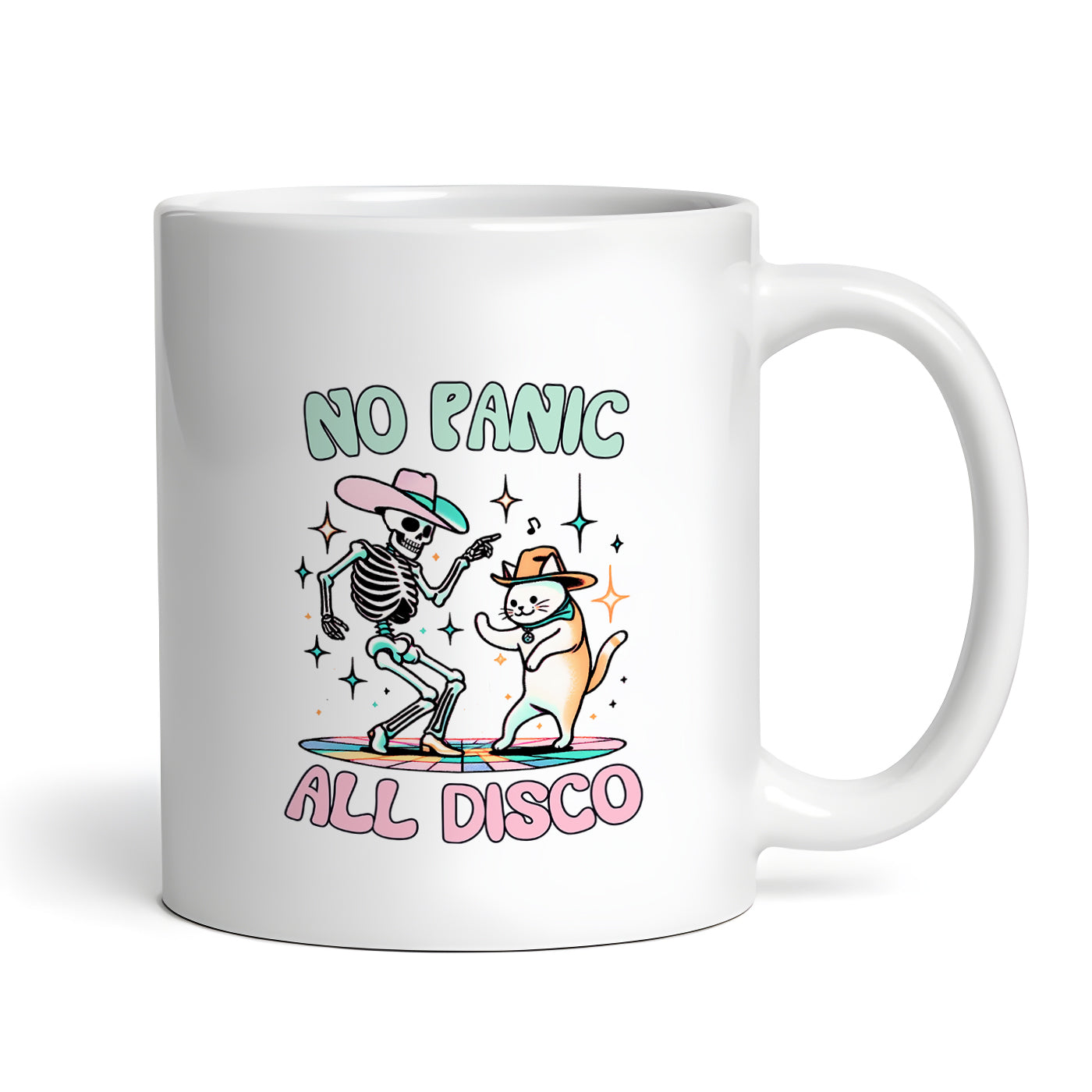 No Panic All Disco 11 oz Ceramic Coffee Mug Tea Cup