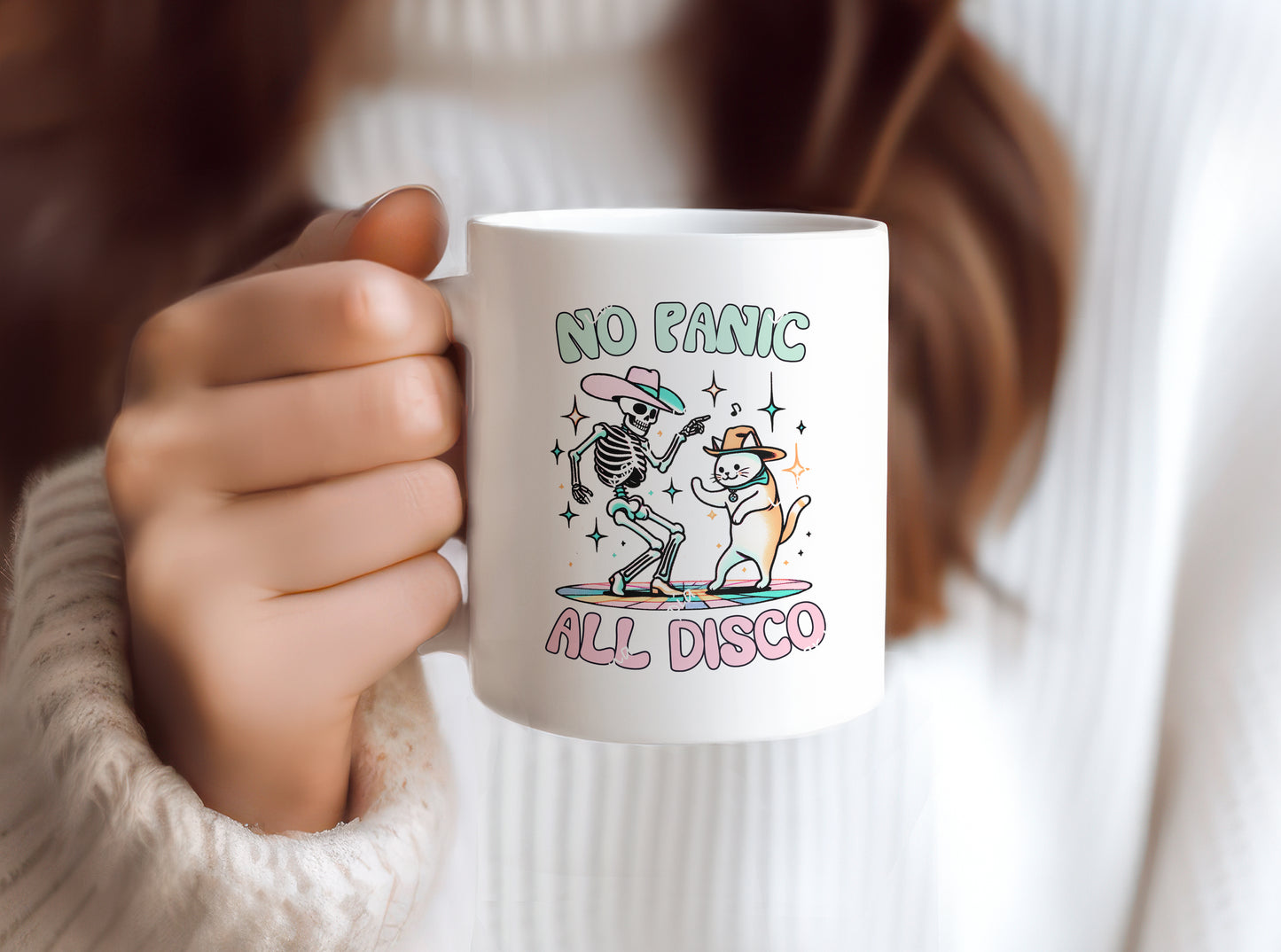 No Panic All Disco 11 oz Ceramic Coffee Mug Tea Cup