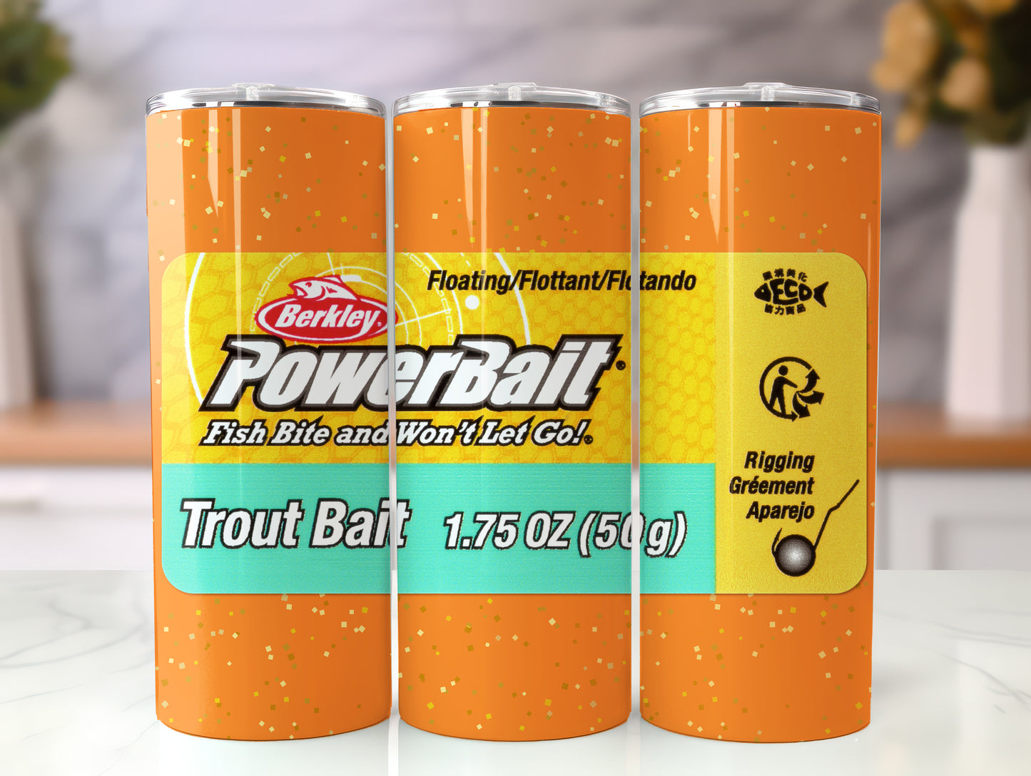 Powerbait Replica Trout Orange Fishing Bait