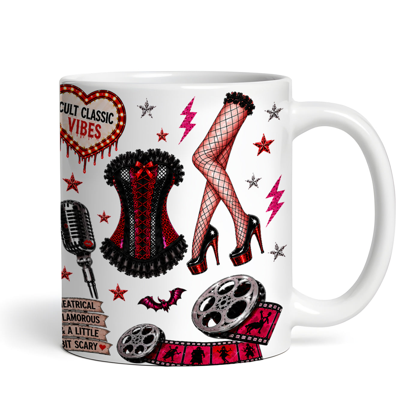 Time Warp Retro Throwback 11 oz Coffee Mug Tea Cup