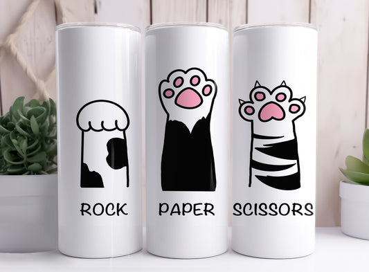 Rock Paper Scissors Cat Paw Cat Claw Kitty Cat Scratch