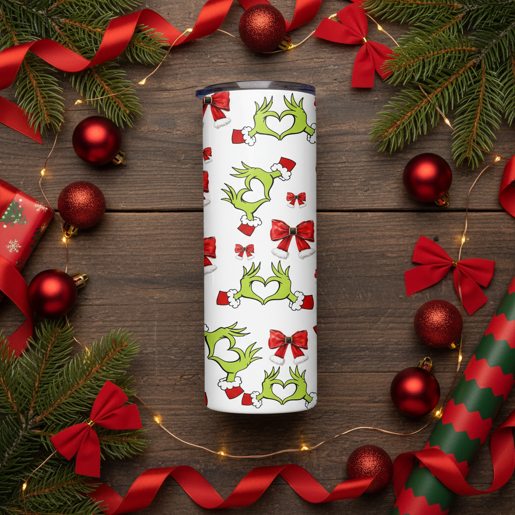 Grinchmas Flat Lay
